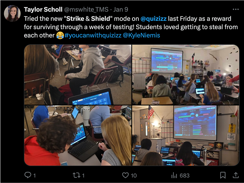 Teacher reaction 2